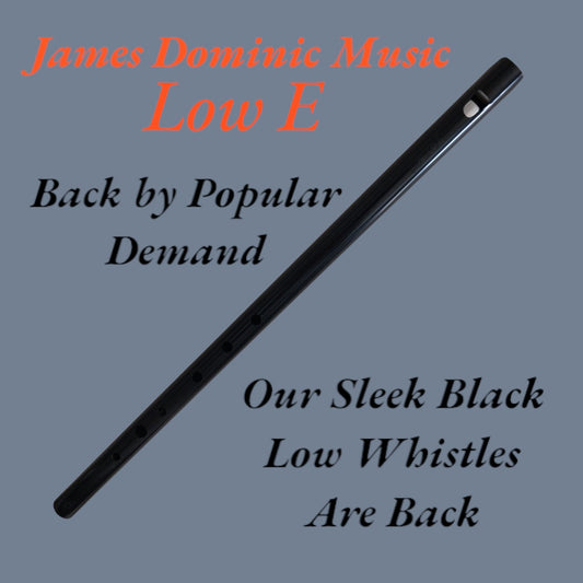 **🎵 Low E Whistle: Pure Sound, Elegant Design 🎵-James Dominic Music 