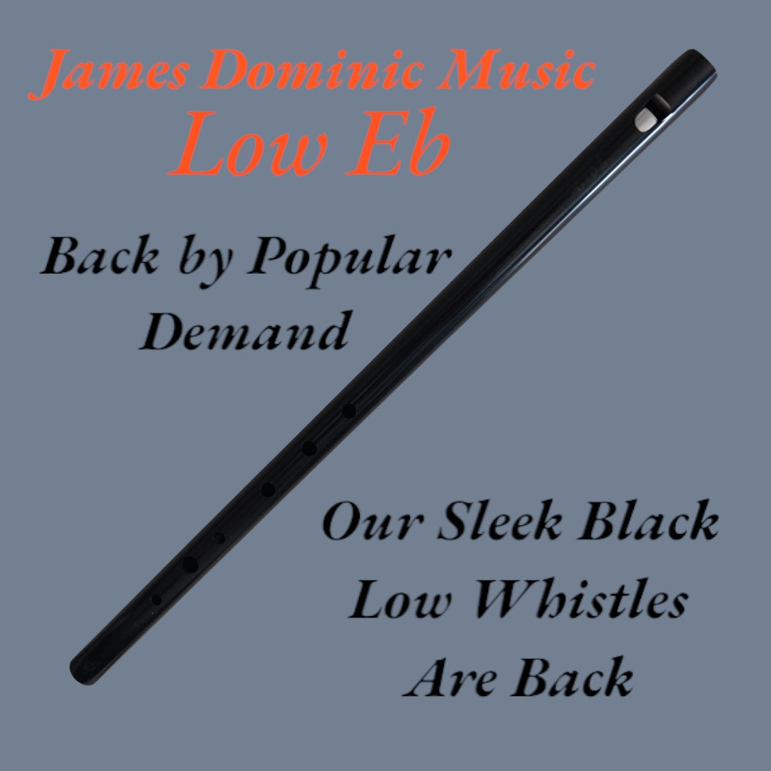 **🎵 Low Eb Whistle: Clear Tone, Exceptional Performance 🎵-James Dominic Music 