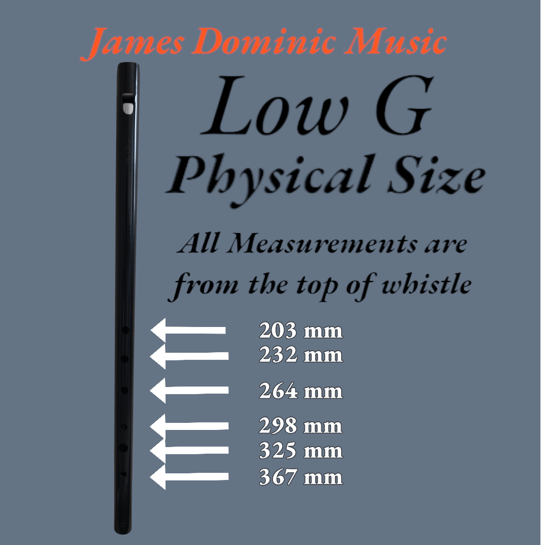 **🎵 Low G Whistle: Perfect Sound, Perfect Fit 🎵-James Dominic Music 