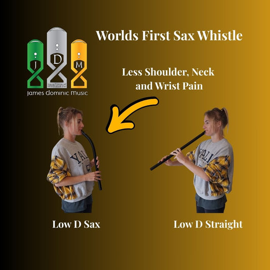 Low D Sax Whistle | World’s First Ergonomic Low D Whistle